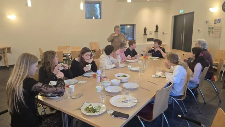 Jongerengroep 12 plus parochie Heilige Familie