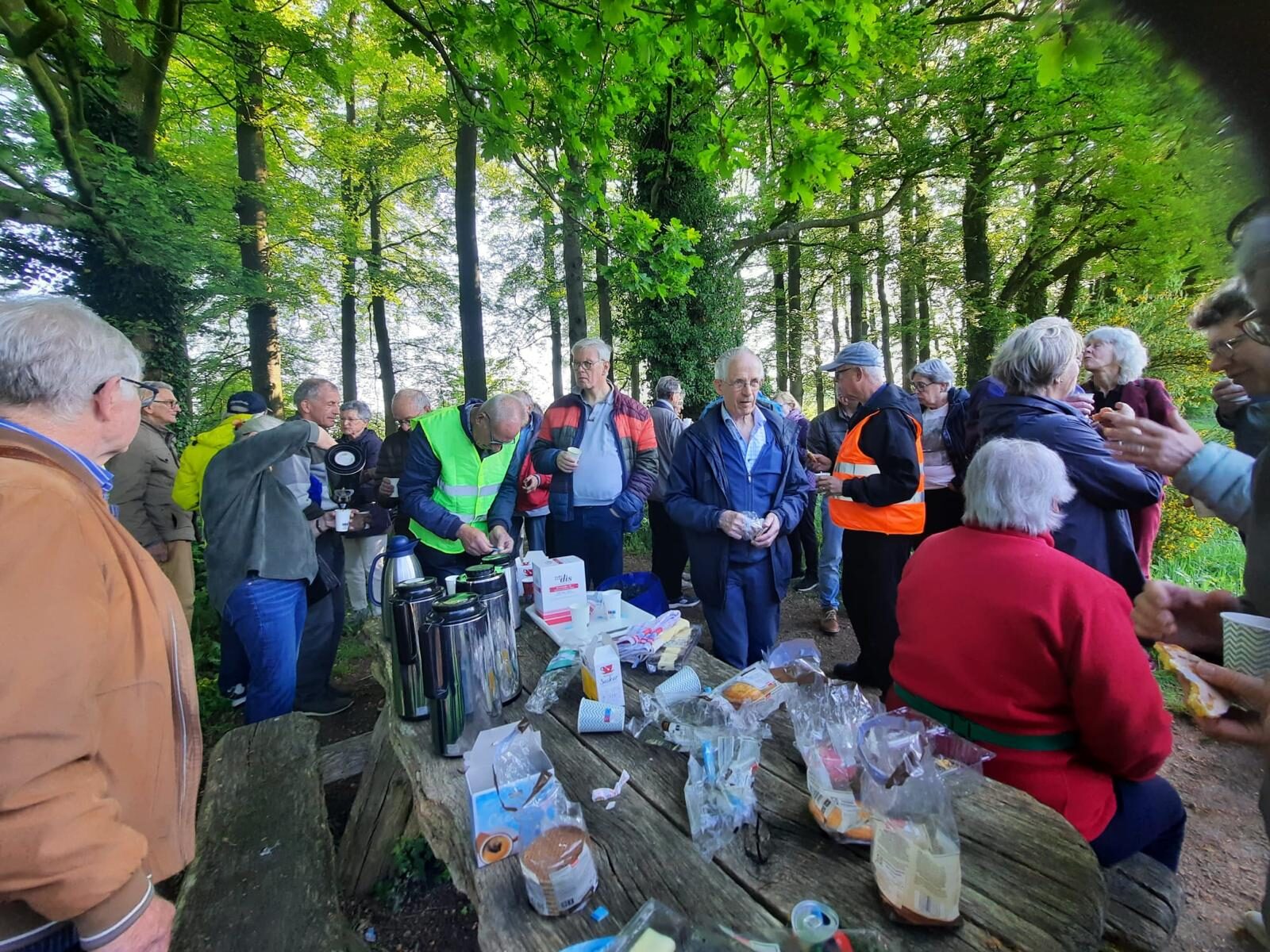 Fietsen op Hemelvaart parochianen Nijkerk Putten Ermelo