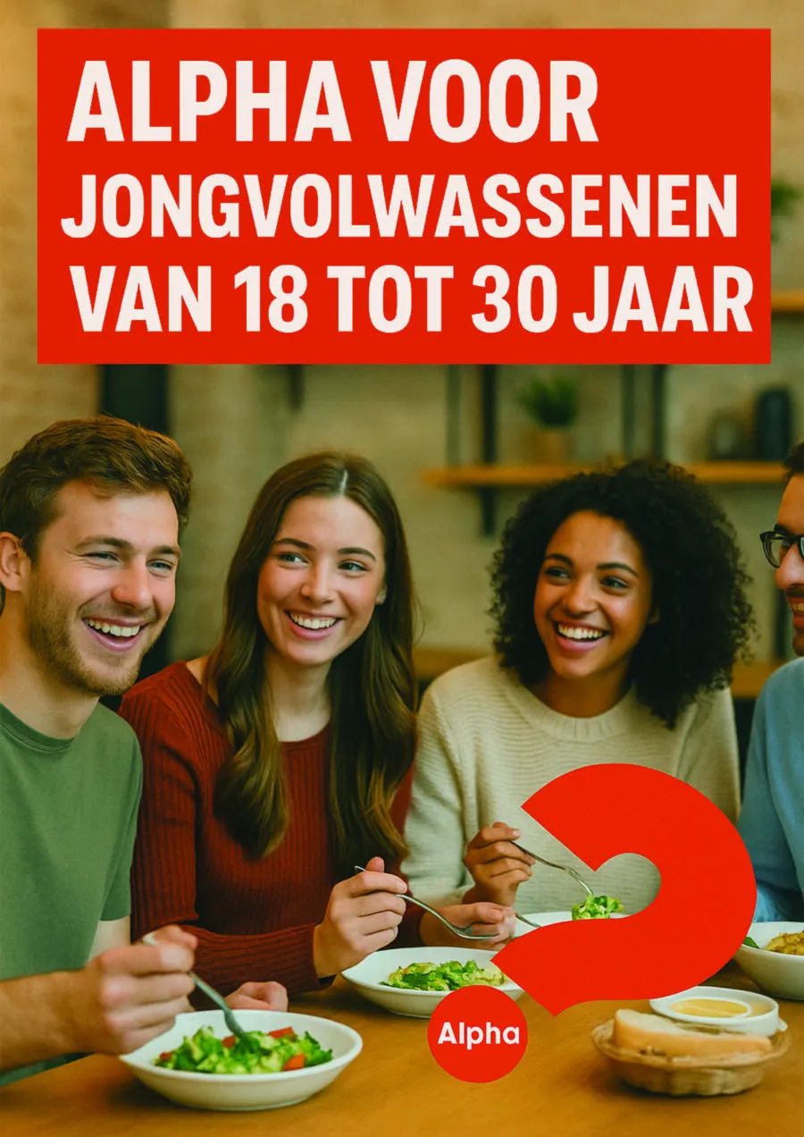 Alpha jongvolwassenen Driebergen Parochiecentrum
