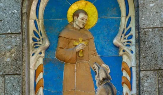 Franciscus en de wolf 2 Foto Pexels