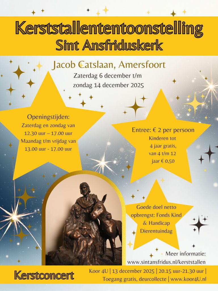 Kerststallen tentoonstelling 2025 St Anfridus Amersfoort Kerststallen tentoonstelling 2025 St Anfridus Amersfoort