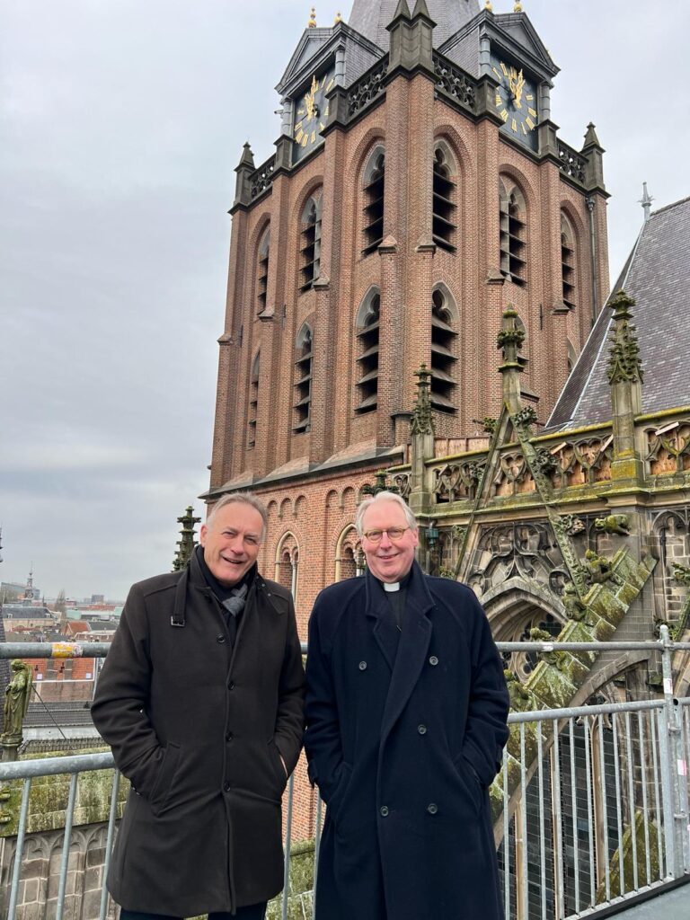 Leo Fijen en Mgr Gerard de Korte