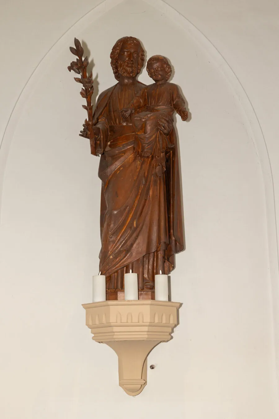 Locatie Leusden St. Jozefkerk interieur