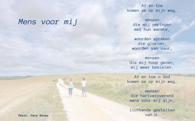 Mens voor mij