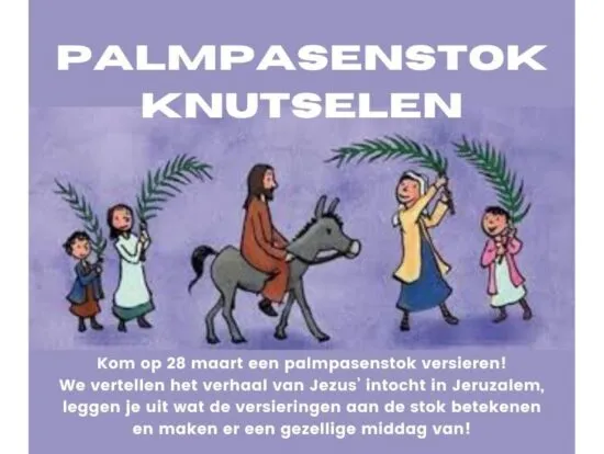 Palmpaasstok Doorn 2026 breed