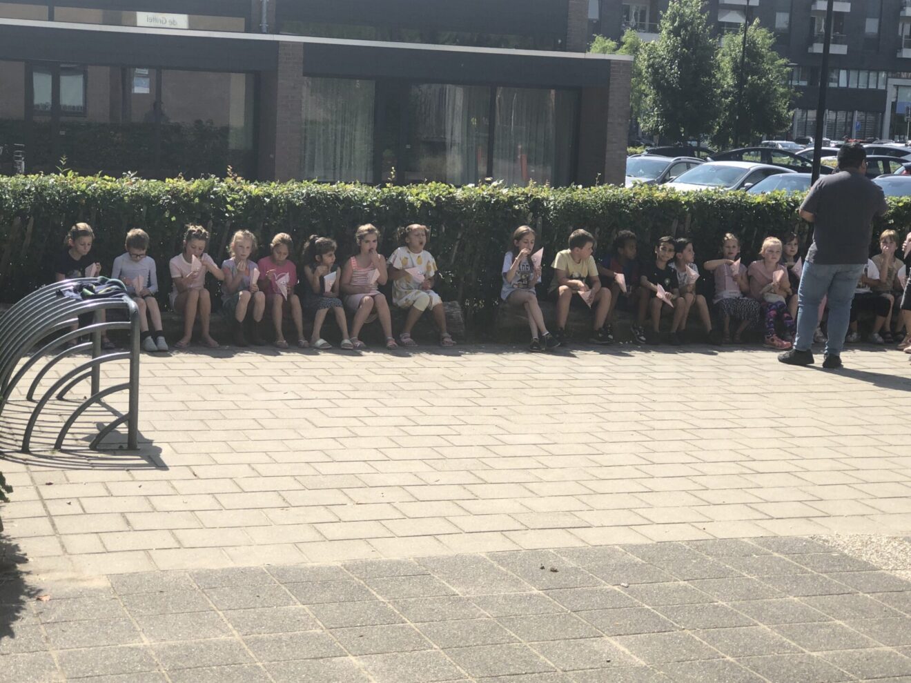 Popcorn voor schoolkinderen vastenactie Zeist 2