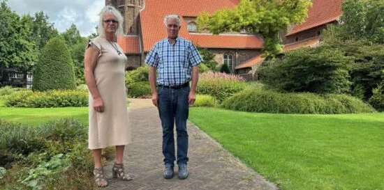 Ton Ossendrijver en Lea Bokkers Foto Henk van IJken