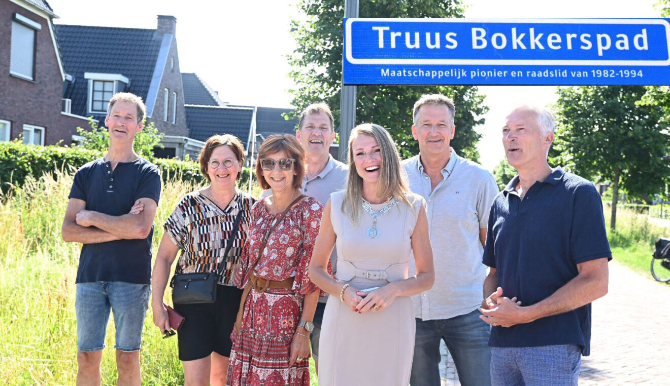 Truus bokkerspad 1 tinet straatnaam