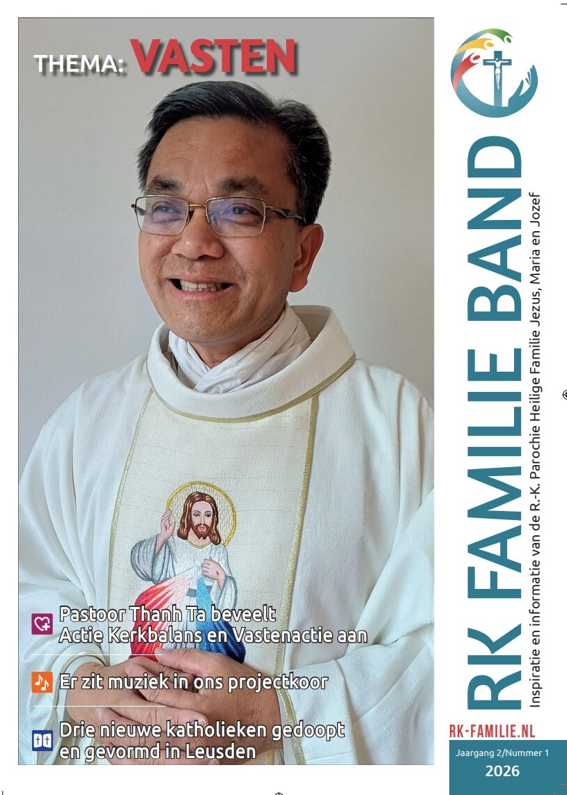 Voorkant RK Familie Band jaargang 2 nummer 1 2026