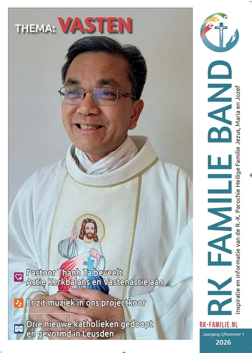 Voorkant RK Familie Band jaargang 2 nummer 1 2026