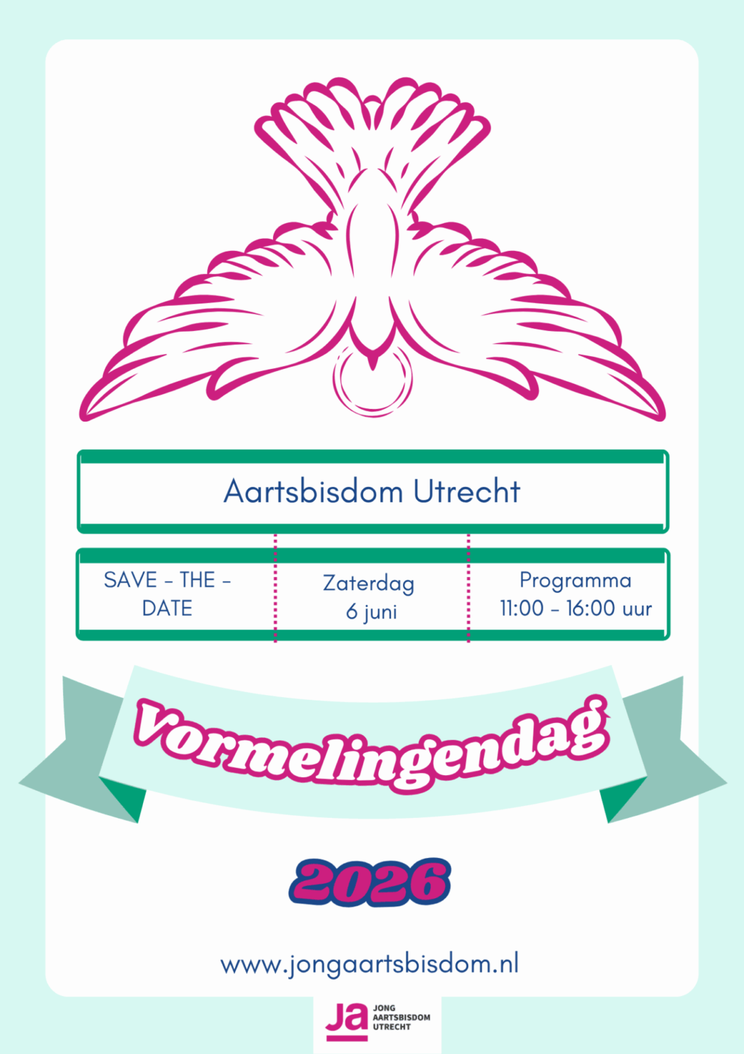 Vormelingendag Aartsbisdom Utrecht 6 juni 2026
