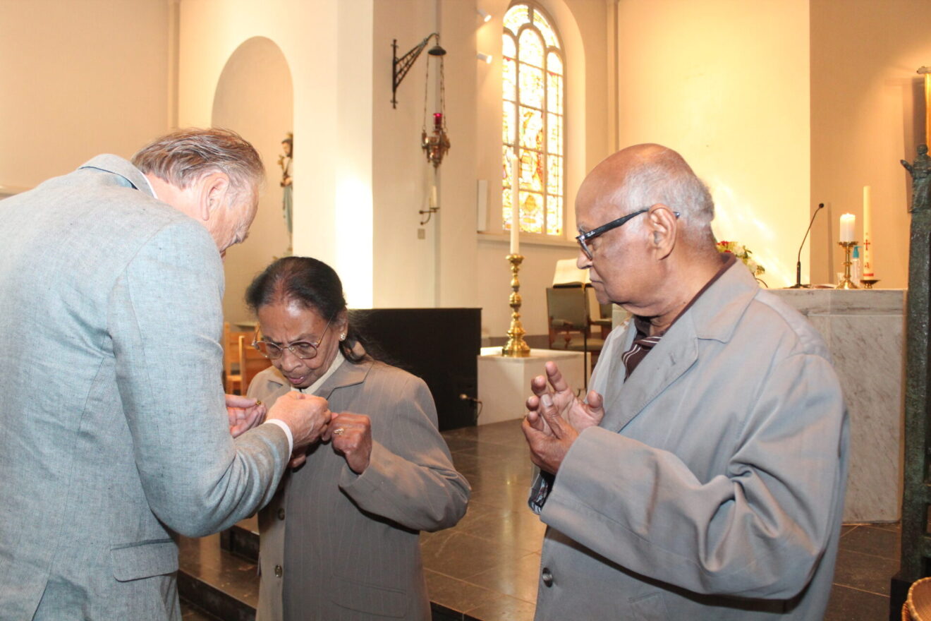 Willibrordpenning voor kosters Driebergen