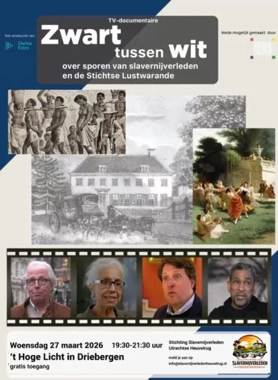 aankondiging documentaire Tussen zwart en wit