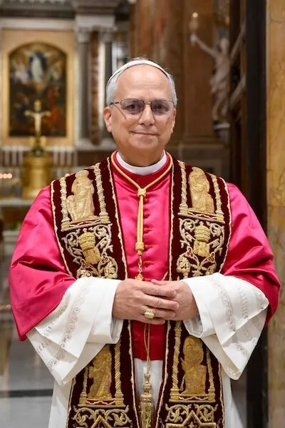 Paus Leo XIV foto Vatican website