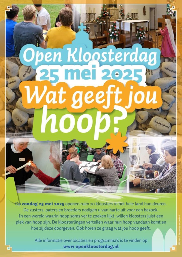 poster open kloosterdag 25 mei 2025