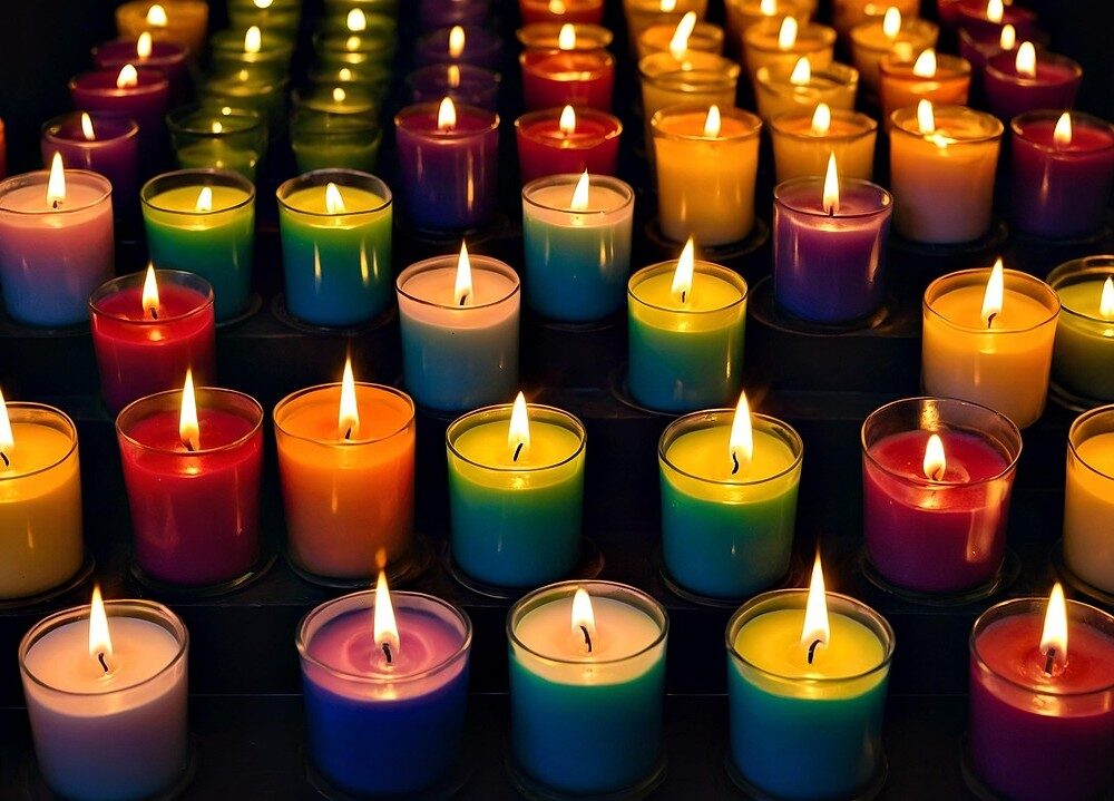 vlammen kaarsen licht vlammen kaarsen